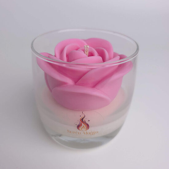 Roze glāzē-rozā